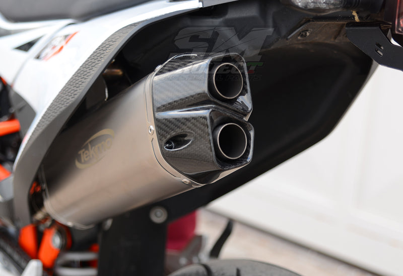 690/700/701 Titanium Dual-Core Silencer (Tekmo Racing) image 0