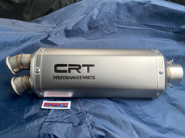 CRT Performance, CFmoto 450MT Rallye Dual Exit Silencer
