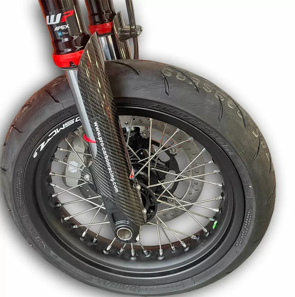 Carbon Fork Guards by ProCarbon, KTM 690/GasGas700/Husqvarna 701 image 0