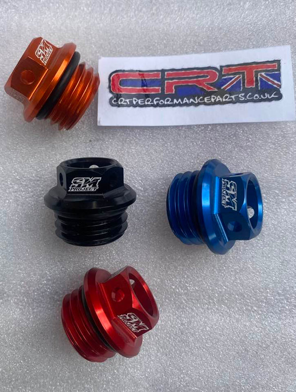 KTM690/Husqvarna 701/GasGas 700 Anodised Drilled Oil Filler Cap (SM Project) image 0