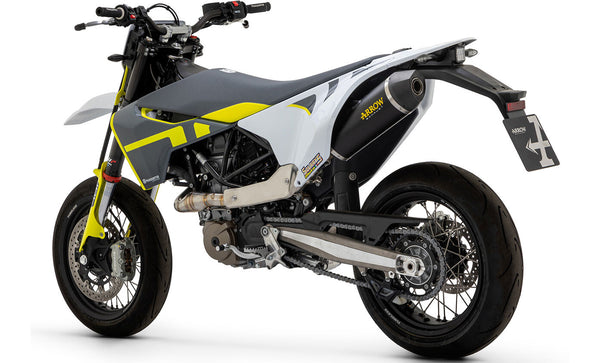 Arrow Race-Tech Black Carbon Tip Silencer KTM690/Husqvarna 701/GasGas 700 Euro image 0