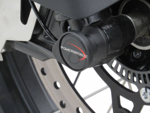 CFmoto 450MT Powerbronze Front Axle Sliders image 0