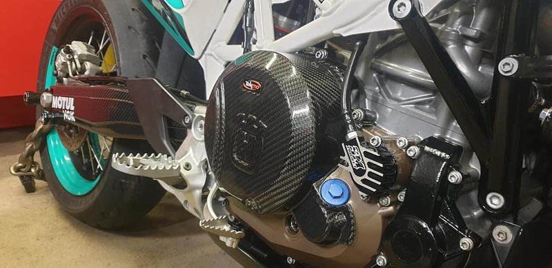 Carbon 701 Clutch Cover (Husqvarna Tekmo Racing) image 0