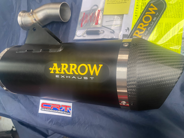 Arrow Race-Tech Silencer & Link Pipe Bundle KTM690/Husqvarna 701/GasGas 700 image 0