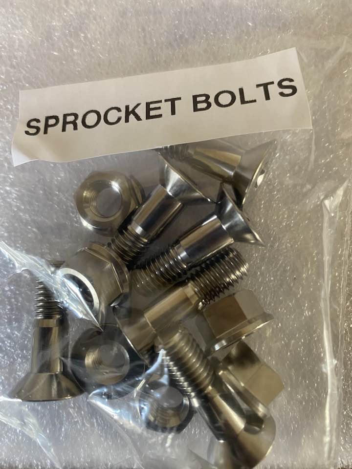 Titanium Rear Sprocket Bolt Kit KTM690/Husqvarna 701/GasGas700 by RaceSpec image 0