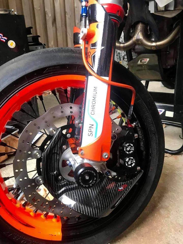 Carbon Brake Cooling Scoop (Tekmo Racing) image 0