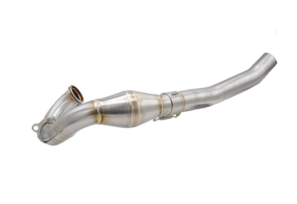 KTM690/GasGas700/Husqvarna701 Tekmo Racing Stainless Steel Powerbomb Header Pipe image 0