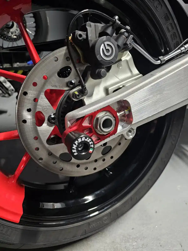 Ducati 698 Hypermotard & Monster CnC SM Project Rear Axle Slider Kit image 0