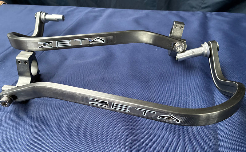 Used Zeta Armour Hand Guards and Clamps