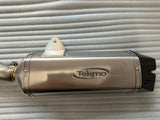 2026 Tekmo Racing 690701 Titanium Dual-Core Silencer image 1
