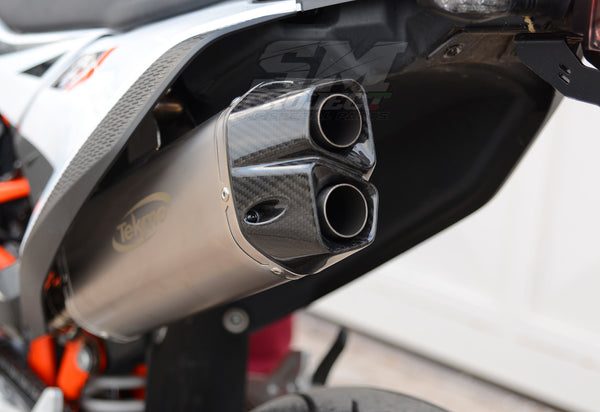 690/700/701 Titanium Dual-Core Silencer (Tekmo Racing) image 0