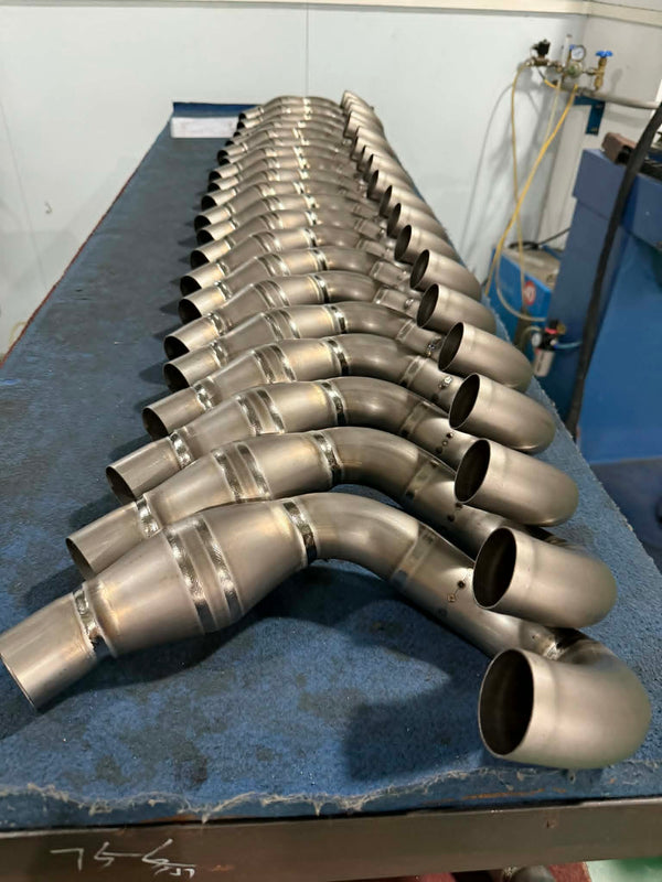 2026 Tekmo Titanium KTM690, Husqvarna 701 Header Pipe Tekmo Racing image 0