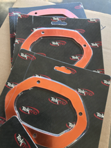 Tekmo Racing Dual-Core Muffler Coloured Spacer Plate image 2