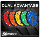 ZF Bi-Metal KTM/Husqvarna/CFmoto 450MT Rear Sprockets