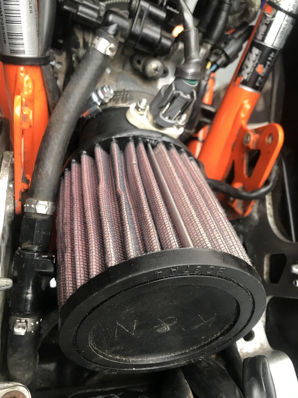 K&N, KTM690/Husqvarna 701, Clamp-On Air Filter