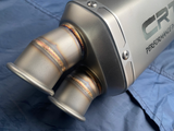 CRT Performance, CFmoto 450MT Rallye Dual Exit Silencer