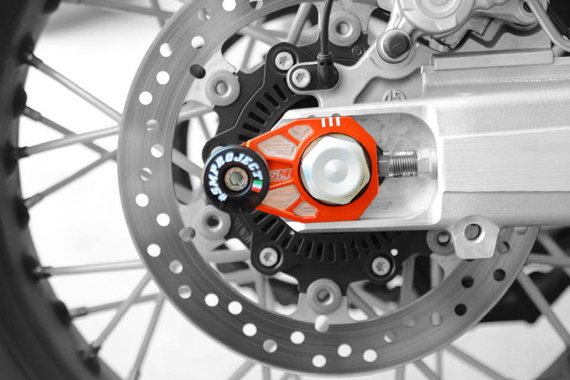 KTM690/Husqvarna 701/GasGas 700 CnC Rear Axle Slider Kit by SM Project