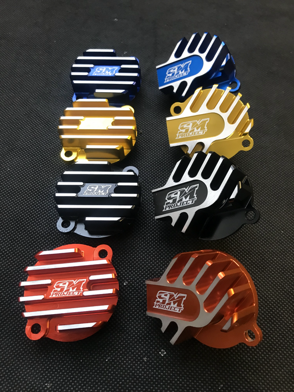 690/700/701 Finned Oil Filter Cover (left) SM Project CnC image 0