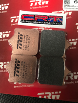 Supermoto TRW Sintered Front Brake Pads (choice of 2 or 4 pads) image 1