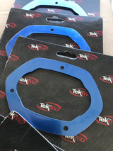 Tekmo Racing Dual-Core Muffler Coloured Spacer Plate image 1