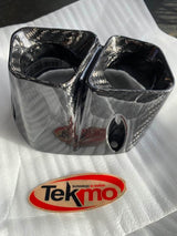 Tekmo Racing Dual-Core Muffler Carbon End Cap image 0