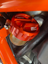 SM Project Billet Rear Brake Reservoir Cover (Brembo) image 0