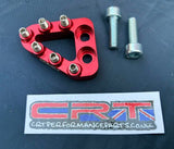SM Project billet Brake Pedal Tip GasGas700 Red image 3