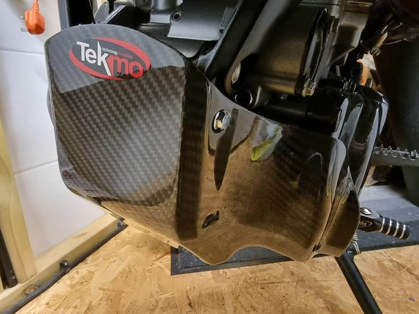 KTM 690/Husqvarna 701/GasGas 700 Tekmo Racing Carbon Composite Skid Plate image 0