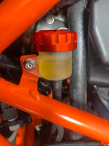 SM Project Billet Rear Brake Reservoir Cover (Brembo) image 1