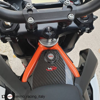 KTM690 Carbon Key Surround+Heat Shield Bundle offer (Tekmo Racing) image 1