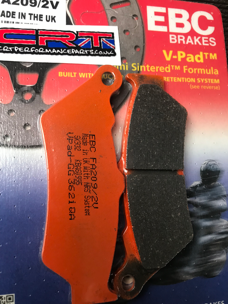 Enduro EBC Semi-Sintered front brake pads. KTM690/Husqvarna 701 image 0