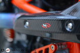 690 Carbon Heat Shield (KTM 690, 2019-on Tekmo Racing) image 1
