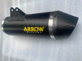 Arrow Race-Tech Black Carbon Tip Silencer KTM690/Husqvarna 701/GasGas 700 Euro image 1