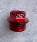 KTM690/Husqvarna 701/GasGas 700 Anodised Drilled Oil Filler Cap (SM Project) image 5