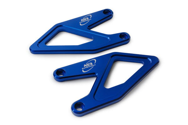 Husqvarna 701, KTM690, GasGas700, AS3 Billet Heel Guards image 0