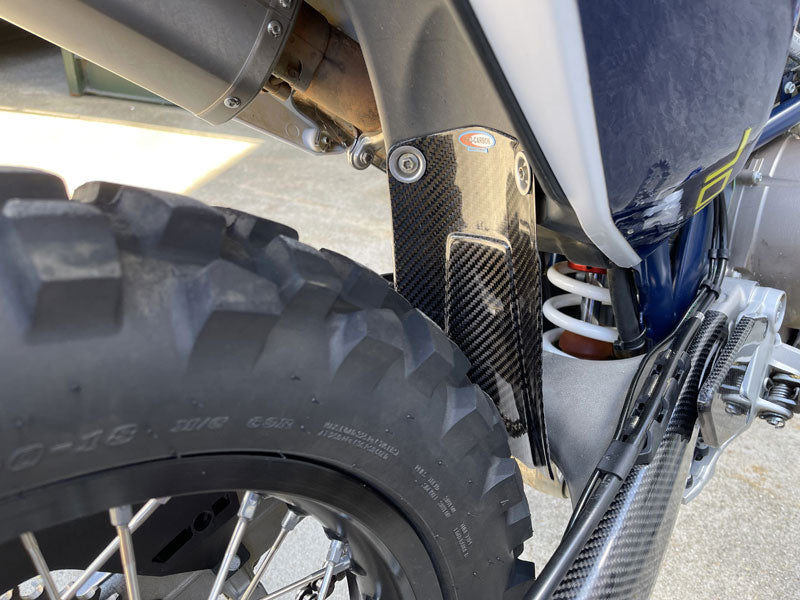 Carbon Rear Shock Protector for KTM690/Husqvarna701/GasGas700 by Pro-Carbon image 0