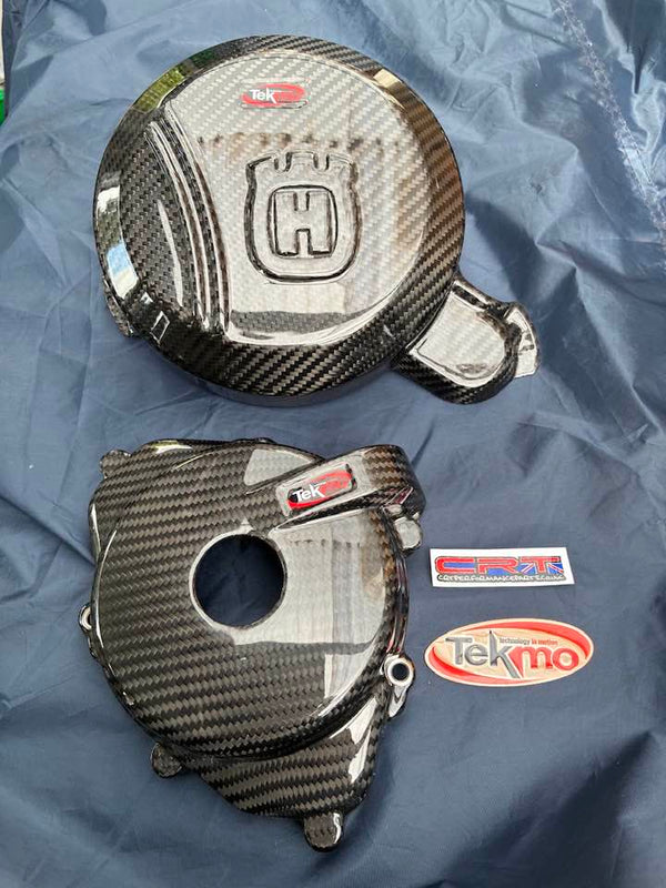 Husqvarna 701 Clutch/Stator Cover Bundle Offer (Tekmo Racing) image 0