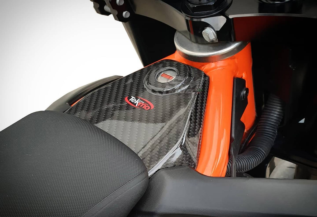 KTM690 Carbon Key Surround+Heat Shield Bundle offer (Tekmo Racing) image 0