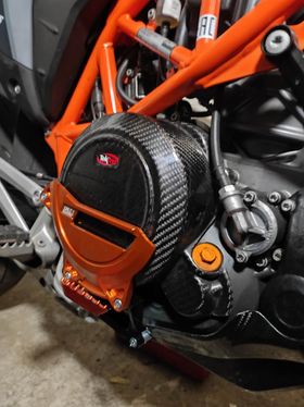 KTM 690  Billet Clutch cover guard by SM Project image 0
