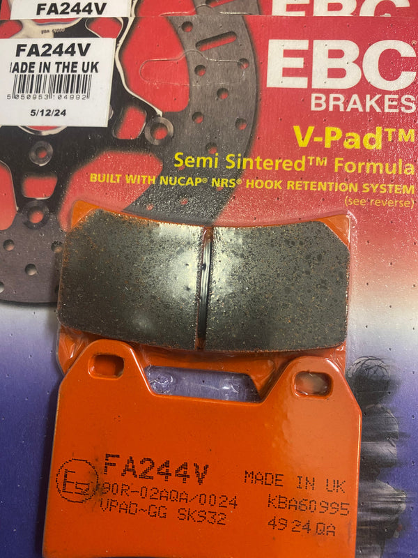 CFmoto 450MT (plus others) EBC Semi-Sintered Front Brake Pads