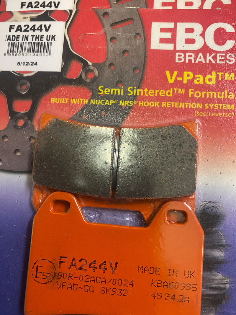 CFmoto 450MT (plus others) EBC Semi-Sintered Front Brake Pads