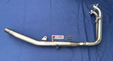 CFmoto 450MT Stainless Steel 2-1 Cat Delete Header Pipes