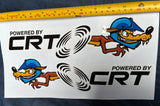 CRT Spinning Wolf Stickers